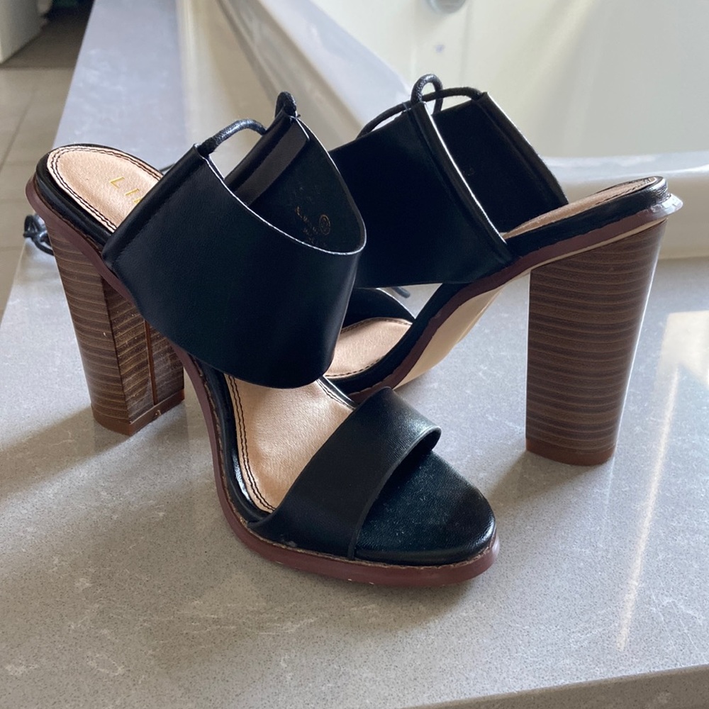 Lace up heels
